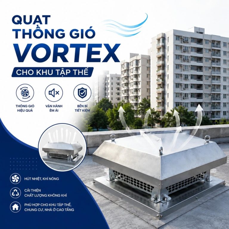 quạt hút mái vortex